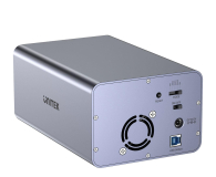 Unitek Obudowa RAID SATA 2.5"/3.5" - 4 tryby, 40TB, 5Gb/s - 1291414 - zdjęcie 2
